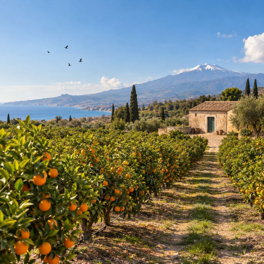 Agrumeti e frutteti – controllo nutrie in Sicilia