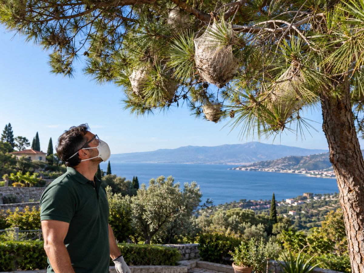 Processionaria a Messina: pini di ville, giardini e case di campagna, come proteggere bambini e animali